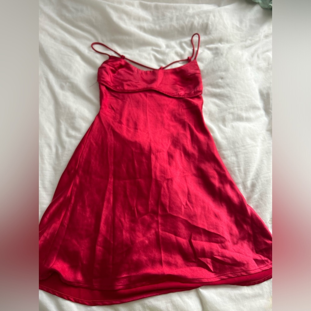 Red princess Polly dress